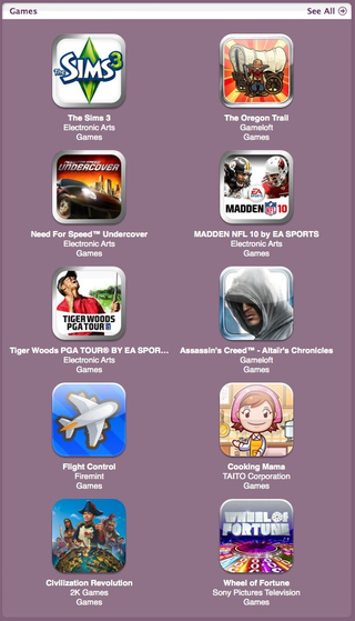 Illustration for article titled The App Store's Biggest (Official) Hits Of 2009